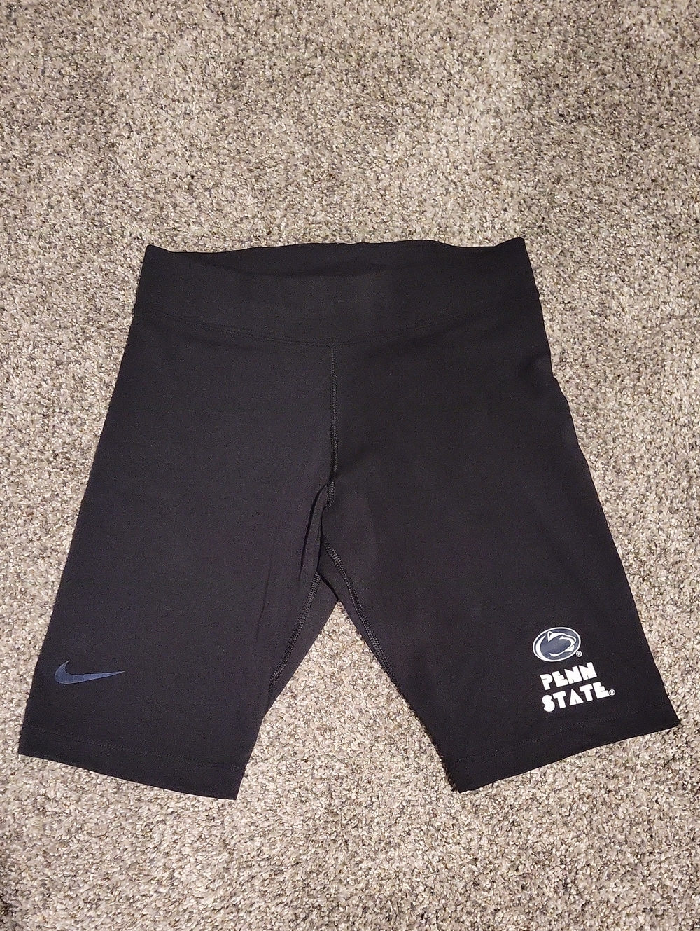 Nike Black Penn State Performance Compression Shorts - Picture 1 of 2